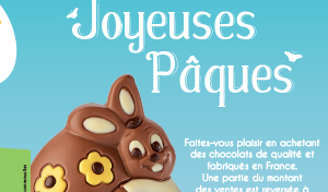 chocolats vosges dépliant pâques noël cadeau offrir